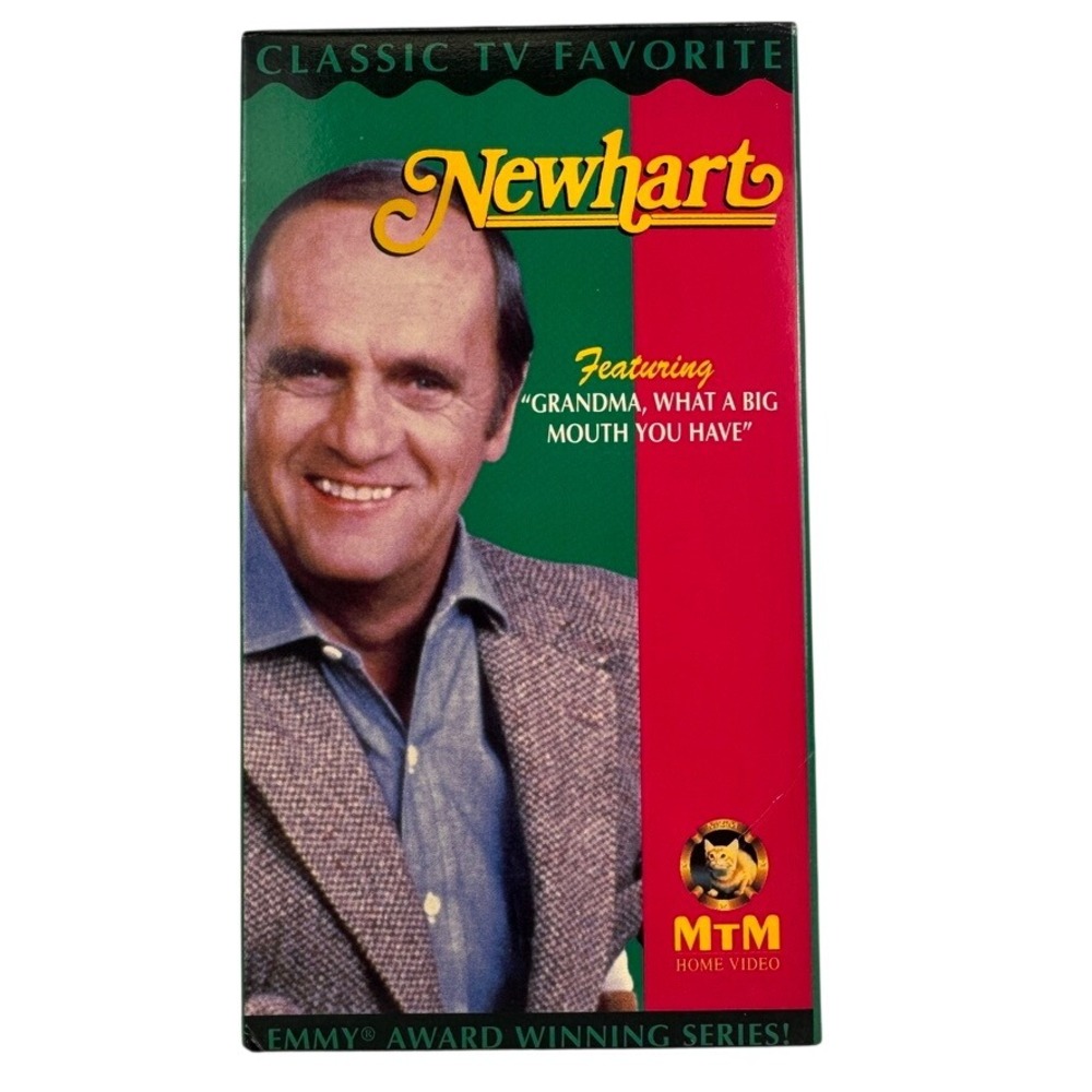 Newhart Grandma What a Big Mouth You Have VHS 1992 MTM Home Video Bob Newhart‎